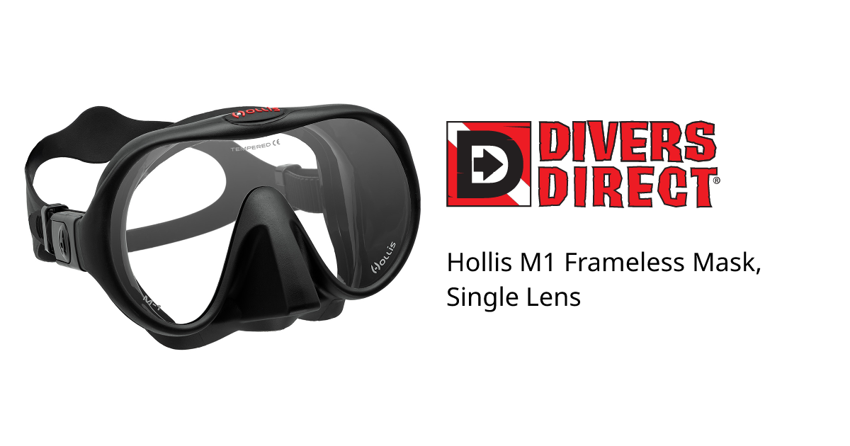 Hollis M1 Frameless Mask, Single Lens