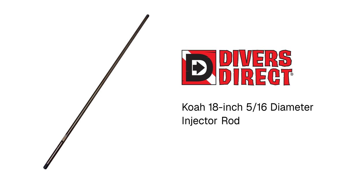Koah 18-inch 5/16 Diameter Injector Rod
