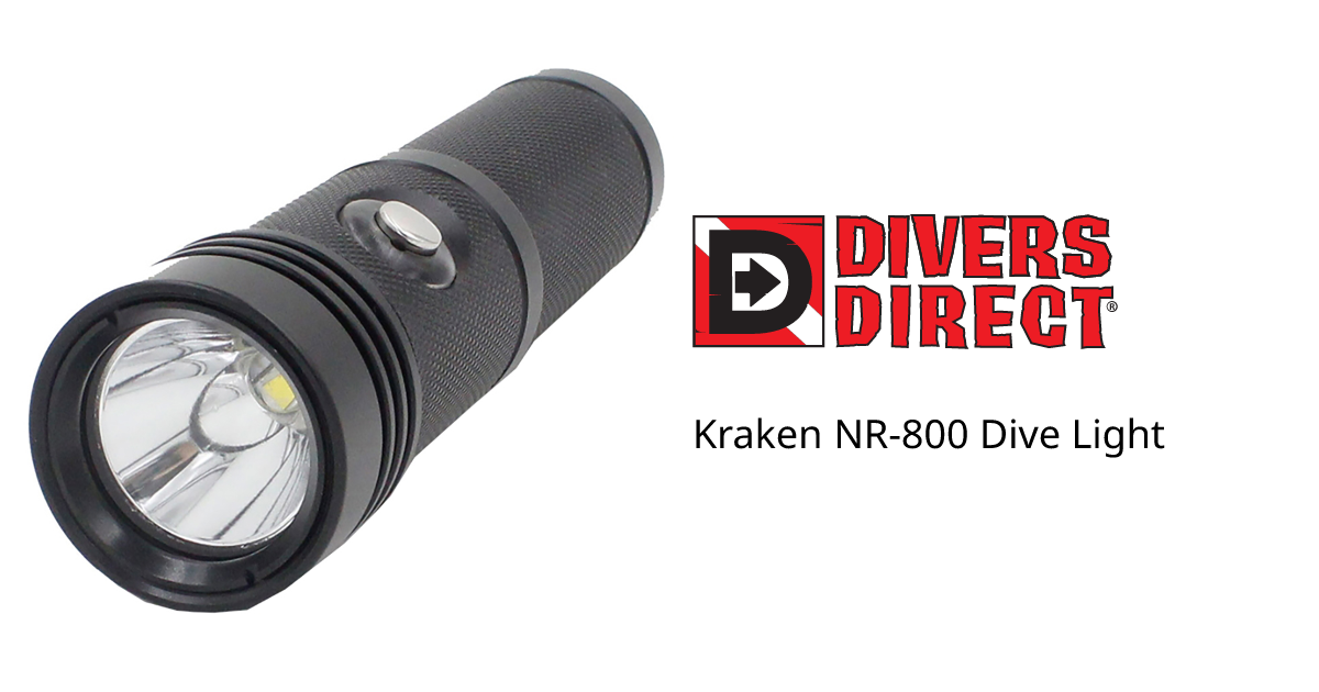 Kraken NR-800 Dive Light