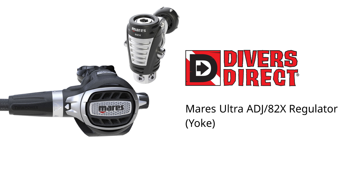 Mares Ultra ADJ/82X Regulator (Yoke)
