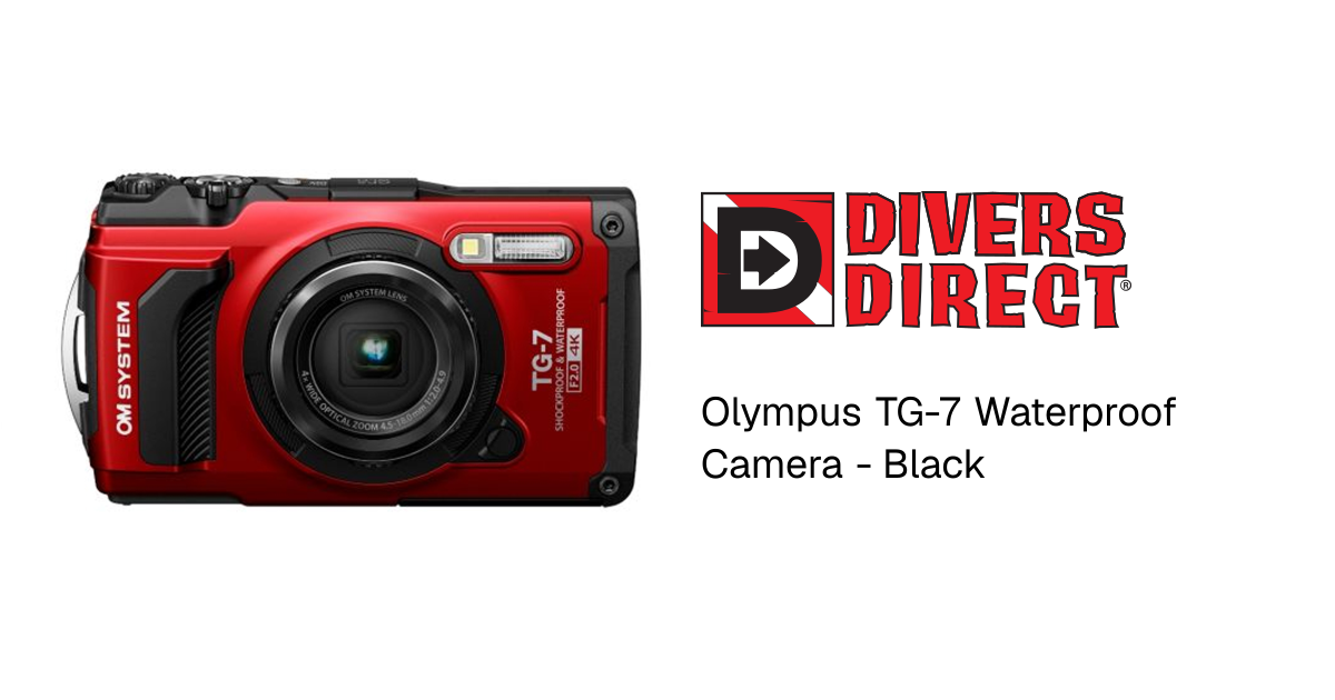 Olympus TG-7 Waterproof Camera - Black