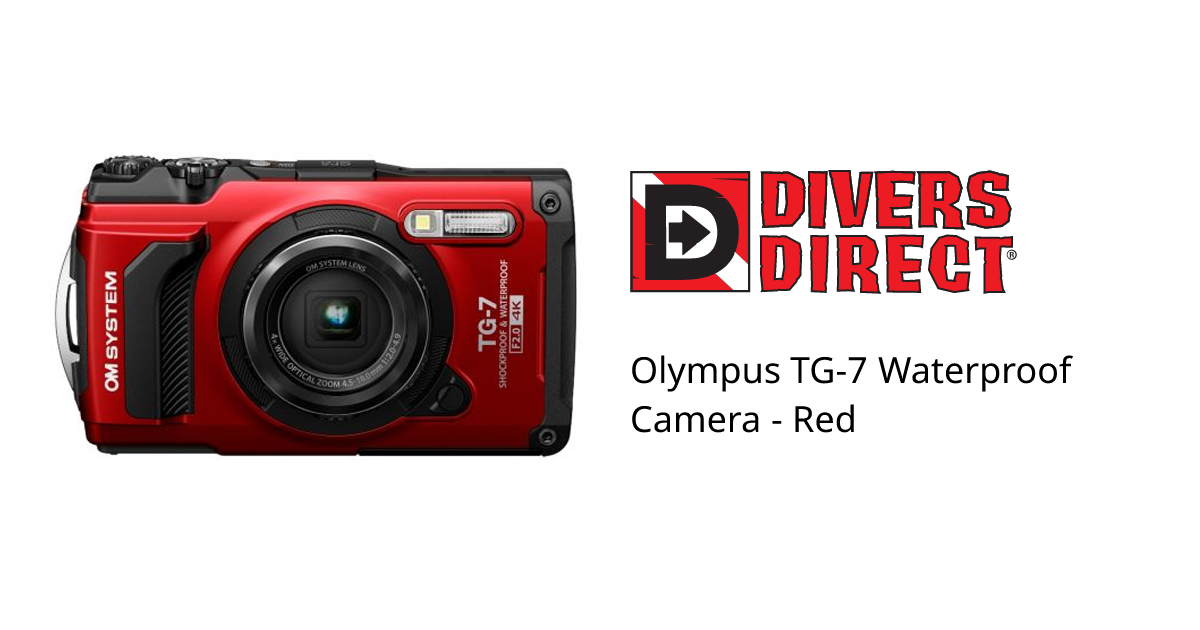 TG-7　デジタルカメラ RED OM System Tough TG-7 Camera - Red — Glazer's Camera
