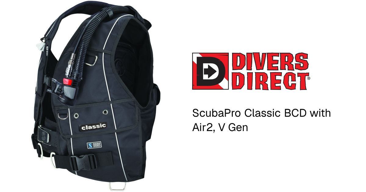 ScubaPro Classic BCD with Air2, V Gen
