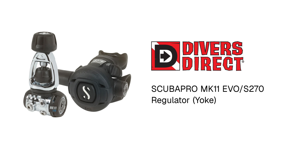 SCUBAPRO MK11 EVO/S270 Regulator (Yoke)