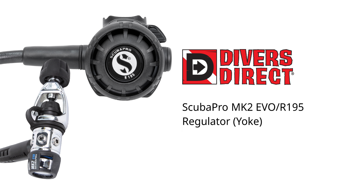 ScubaPro MK2 EVO/R195 Regulator (Yoke)