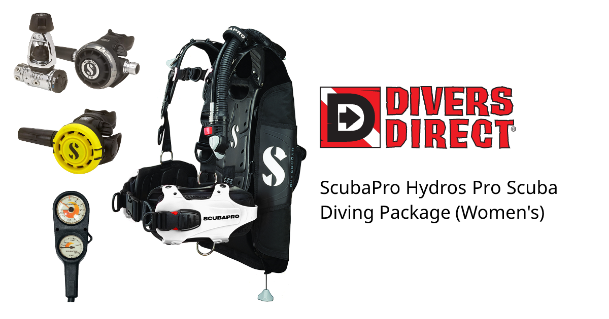 SCUBAPRO - SCUBAPRO重器材一式 ScubaPro Hydros Pro Scuba Diving Package (Women's)