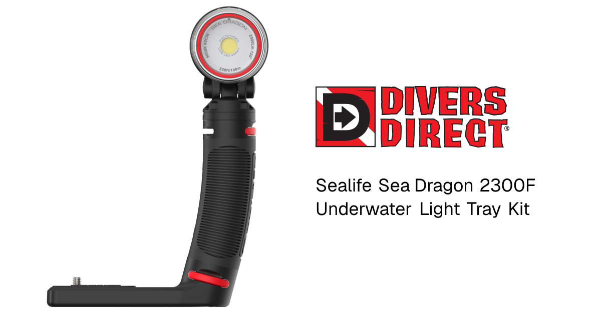 Sealife Sea Dragon 2300F Underwater Light Tray Kit