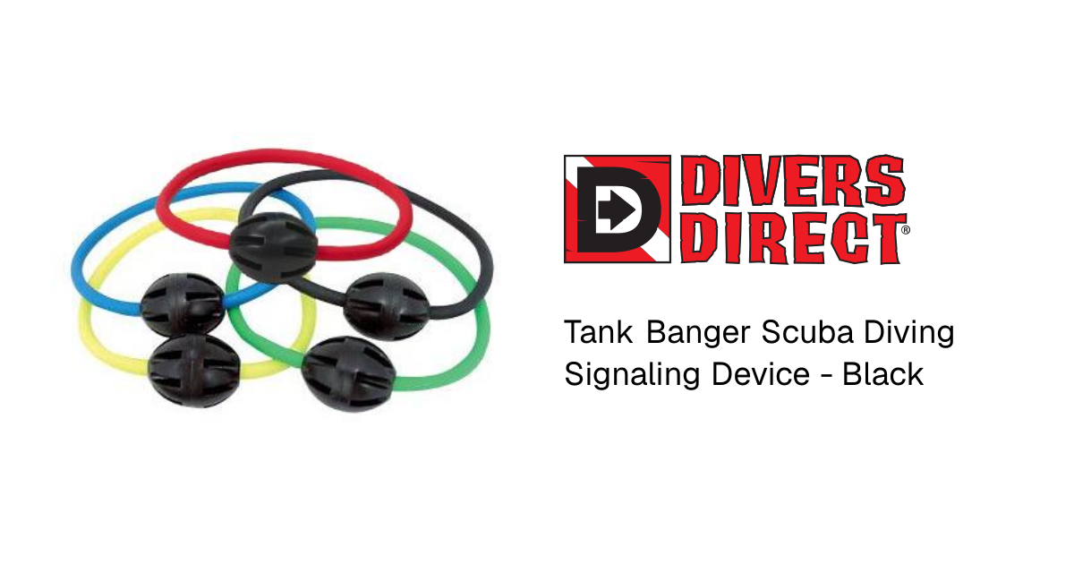 Tank Banger Scuba Diving Signaling Device - Black