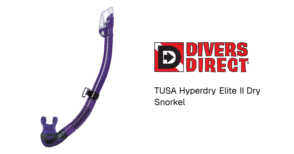TUSA Hyperdry Elite II Dry Snorkel