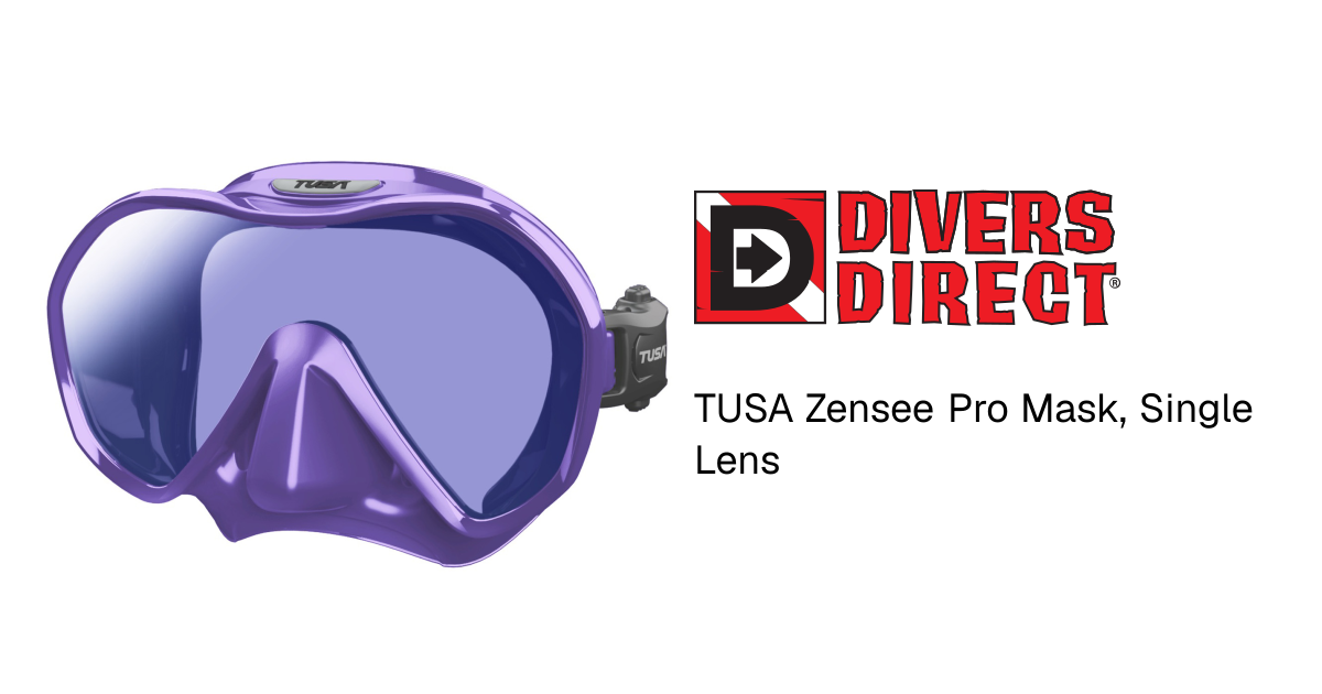 TUSA Zensee Pro Mask, Single Lens