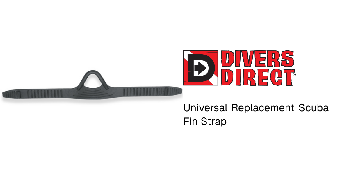 Fin Retainers Set Of 2 - Replacement Strap For Diving Fins